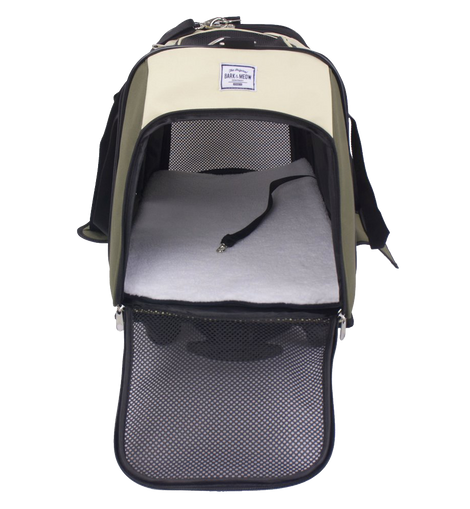 bark and meow premium pet backpack travel carrier Traveler (Black) Carry your precious pets wherever you go with the Airline Approved Backpack Dog Bark And Meow Premium Pet